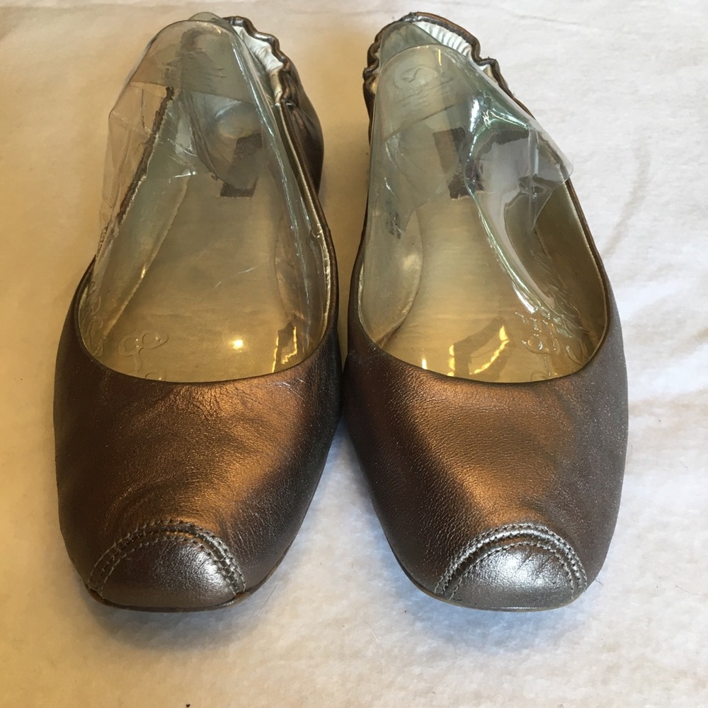 Pewter ballet flats Ruby & Bloom Nordstrom 8.5